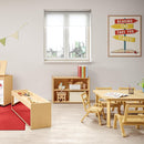 Angeles Value Line Narrow 2-Shelf Storage, Classroom Shelves and Daycare Furniture, Kids' Bookcases Cabinets & Shelves, 36" L x 12" W x 26" H by TinyTreasures Baby Boutique