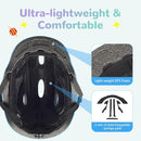 Kids/Youth Bike Helmet for Boys Girls and Teens, Adjustable and Multi-Sport for Bicycle, Kick Scooter, Skateboard, Roller/Inline Skate by TinyTreasures Baby Boutique