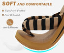 KuaiLu Flip Flops for Women with Arch Support Yoga Mat Comfortable Summer Beach Walking Thong Cushion Sandals Slip On Indoor Outdoor by TinyTreasures Baby Boutique