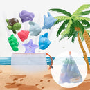 XY-WQ Bath Toys No Hole, for Infants& Toddlers, No Hole Bathtub Toys (Sea Animals Ⅱ, 9 Pcs with Mesh Bag) by TinyTreasures Baby Boutique