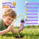 Borescope Snake Camera Endoscope with Light & Flexible Tube for Kids - Educational STEM Science Toy for Boys & Girls Ages 3-10, Birthday for Nature Exploration - Purple by TinyTreasures Baby Boutique