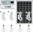 Solar Powered Indoor & Outdoor Pendant Lights with 4 LED Bulbs, Each 5m Cord, Waterproof, 6000mAh Battery for Yards, Gardens, Patios, Camping, RVs & Sheds by CozyNest Decor