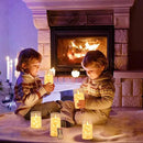 Aignis Flickering Flameless Candles Battery Operated Candles LED Candles with Remote Timer for Home/Wedding/Birthday/Holiday Decor, Warm White 3D Flame Set of 3 (D3 xH4 5" 6") by CozyNest Decor