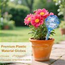 MOONSOUND Self Watering Globes for Plants - 10pcs Automatic Watering Bulbs for Indoor & Outdoor Potted Plants, Vacation Plant Care, Water Conservation Device by GreenHaven Gardens