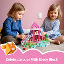 GobiDex 100PCS Magnetic Blocks Princess Building Toys for Girls Age 3+, Game-Based Build MagWonder with STEM Magnet Construction Set, Sensory Gifts for Kids Birthday (1 inch) by TinyTreasures Baby Boutique