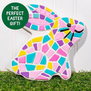 Creative Roots Paint Your Own Bunny Garden Stone, Craft Kits, Stepping Stones Kit for Kids, Ceramics to Paint, Ages 6+ by TinyTreasures Baby Boutique