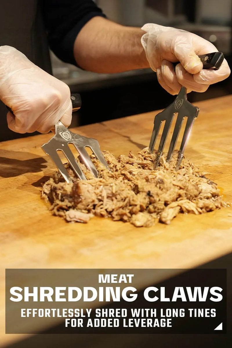 Dalstrong Meat Shredding Claws - Multi-Use Shredding Tool - Lifting, Pulling, Handling Utensils - x2 - Premium HC Stainless Steel G10 Hanlde -BBQ Meats, Brisket & More, photo 2 of 6