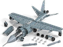 Lucky Doug STEM Building Projects Model Airplane Jet Set - Building Toys for Kids Ages 8-12, Assembly Science Kit for Boys 8 9 10 11 12 Years Old by TinyTreasures Baby Boutique