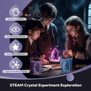 GobiDex Geodes Growing Science Kit for Kids Age 6-8-12, Geodes with Crystals Grow Fast in (24H), STEM Educational Science Experiments Toys, Geology & Rock Enthusiasts Collection, Gifts for Boys Girls by TinyTreasures Baby Boutique