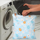 2pcs Travel Waterproof Laundry Bag, Cloth Diaper Wet Dry Bags with Handle 2 Zipper Pockets Washable Dirty Clothes Travelling Hanging Bathing Beach Daycare Yoga Gym Sports Exercise Swimsuits by TinyTreasures Baby Boutique