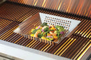Mr. Bar-B-Q Stainless Steel Skillet Large Strainer Perfect for Cooking Seafood & Vegetables Grill Basket Built In Handles Stainless Steel for BBQ Grill Camping Backpacking Grilling Accesories 06034Y by GreenHaven Gardens