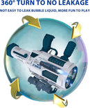 Automatic Gatling Bubble Gun,That Produces Thousands of Bubbles per Minute, Suitable for Children and Adults and Perfect for Indoor and Outdoor Birthday Parties for Girl Boy by TinyTreasures Baby Boutique