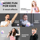 YLL Mini Karaoke Machine with 2 Wireless Microphones for Kids Adults, Portable Bluetooth Speaker, Popular Gift for 3, 4, 5, 6, 7, 8, 9, 10, 11, 12, 13+ Years Old Teens Birthday for Boys Home(Black) by TinyTreasures Baby Boutique