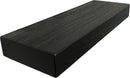 Joel's Antiques - 30 Inch Wooden Floating Shelves for Wall - 30x8x2 in - Made of Natural Wood - Heavy Duty Rustic Wall Shelves for Bedroom - Perfect for Living Room, Kitchen - Black by CozyNest Decor