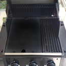 2-in-1 Reversible 17.48” x 12.48” Pre-Seasoned 11242 Cast Iron Griddle for Broil King Baron, Crown, Crown Pellet Series Grill, Flat Griddle Top Plate for Gas Stove/Charcoal/Electric/Propane/Gas Grill by GreenHaven Gardens