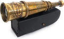 ALADEAN Vintage Spyglass Telescope Engraved PSALM 32:8 - Find Best Pathway - Inspirational Gifts Meaningful Gift Gadget Functional 16" Brass Spyglass with Brilliant Magnification in Gift Box by TinyTreasures Baby Boutique