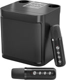 Karaoke Machine for Adults and Kids, Portable Bluetooth Karaoke Speaker with 2 Wireless Microphones for TV, Singing Karaoke for Home Party, Great Gifts for Boys and Girls by TinyTreasures Baby Boutique
