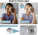 Digital Camera, 2025 4K 44MP Autofocus Digital Cameras for Teens, Silver Point and Shoot Camera for Kids with 16X Zoom, 64GB SD Card, Compact Small for Boys Girls Teens Kids Gift by TinyTreasures Baby Boutique