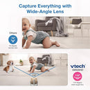 VTech VM928-2HD 5” 720p HD Display 2 Cameras Baby Monitor,110 Wide Angle View,Remote Pan-Tilt-Zoom,Night Vision,Up to 1000ft Range,Temperature Sensor,9 Soothing Sounds & Lullabies,2-Way Talk,No WiFi by TinyTreasures Baby Boutique