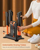 Boot Dryer Shoe Dryer, Glove Dryer & Boot Warmer with Heat Blower, Ski Boot Dryer with Adjustable Tubes & Timer, Ultra Silent, Quick Drying for Work Boots, Ski Boots, Sneakers, Gloves, Hats, Helmets by CozyNest Decor