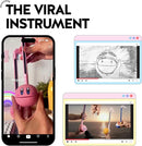 Otamatone Japanese Electronic Musical Instrument Portable Music Synthesizer from Japan by Maywa Denki Studio, Award Winning, Educational Fun Gift for Children, Teens & Adults - Blue by TinyTreasures Baby Boutique