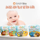 Floating Baby Bath Books. Kids Learning Bath Toys. Waterproof Bathtime Toys for Toddlers. Kids Educational Infant Bath Toys.(Set of 4: ABC Animal Bath Books) by TinyTreasures Baby Boutique