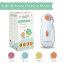 Replacement Filing Pads for Cherish Baby Care Electric Baby Nail Trimmer - Includes 4 Filing Discs for Newborn to Toddler by TinyTreasures Baby Boutique