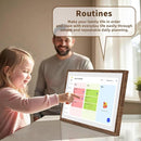 15.6 Inch Digital Calendar Chore Chart with Touchscreen - Full HD Interactive Display, Wall & Desk Mountable Family Planner, To-Do List & Meal Planner, Ideal for Home Organization & 2025 Scheduling by TinyTreasures Baby Boutique