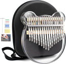 Acrylic Kalimba Thumb Piano,YUNDIE Portable 17 Keys Mbira Crystal Finger Piano, Musical Instruments Birthday Gift for Kid Adult Beginners Professional(Clear) (17 Keys) by TinyTreasures Baby Boutique