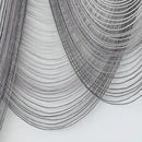 IOWER Large Macrame Wall Hanging Boho Wall Art Handmade Home Decor Dip-Dyed Macrame Wall Decor Wall Art Craftsmanship Fiber Art Boho Chic Wall Decor Modern For Bedroom Livingroom Backdrop by CozyNest Decor