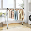 APEXCHASER Foldable Clothes Drying Rack, 55'' Collapsible Laundry Clothes Airer Width Heavy Duty Hanger for Sweaters Baby Clothes Towels Portable Indoor Outdoor for Home Travel by TinyTreasures Baby Boutique