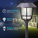 Solar LED Path Lights 4 Pack – 12 Lumens, Warm White, Oil-Rubbed Bronze, Solar Powered, Stainless Steel, Weather-Resistant for Garden, Walkway, Patio by CozyNest Decor