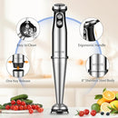 KOIOS Immersion Blender, 1000W Anti-scratch 3-in-1 Hand Blender, Upgraded 12 Speed Stainless Steel Blade Stick Blender with Turbo Mode, Whisk and Milk Frother, Non-BPA, Black by TinyTreasures Baby Boutique