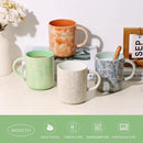 17 OZ Coffee Mugs Set of 4, Ceramic Modern Coffee Mugs Set with handle for Tea/Latte/Milk/Cocoa. by CozyNest Decor