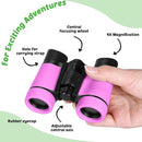 Hiboom 8 Set Kids Binoculars Bulk Shockproof Folding Children Mini Compact Binoculars Compass Magnifying Glass for 3-12 Years Boys Girls Kids Bird Watching Camping Outdoor Play by TinyTreasures Baby Boutique