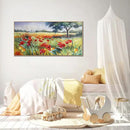 Green Tree Wall Art - Large Canvas for Living Room & Bedroom - Framed 24x48 by CozyNest Decor