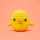 The Woobles Crochet Kit for Beginners - Easy Arts and Crafts Knitting & Crochet Animals Kit As Seen On Shark Tank - Kiki The Chick by TinyTreasures Baby Boutique