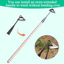 Garden Hoe All-Steel Hardened Hollow Hoe, Sharp Durable Garden Weeding Tools, Garden Edger Weeder Portable Household Vegetable Garden Shovel for Backyard Loosening Farm Planting Weeding by GreenHaven Gardens