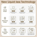 Poesie Laundry Detergent Sheet Sandalwood Scent 160 Sheets Non Plastic Washing Sheets Detergent Travel Laundry Kit No waste Portable Soap Sheet for Machine Wash & Hand Wash by CozyNest Decor