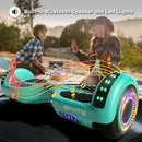 Scooter, Bluetooth & Corlorful LED Lights, Gifts for Kids & Adults & Girls & Boys, for All Ages by TinyTreasures Baby Boutique