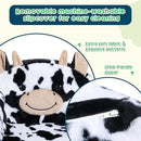 ALIMORDEN Animal Series Kid's Chair, Ultra-Soft Comfy Foam Filled Toddler Sofa Chair, Cute Animal-Shaped Design Toddler Couch, Lightweight Birthday for Baby Boys & Girls (Cow) by CozyNest Decor