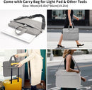 TOHETO Rechargeable A3 Light Board with Stand, Bag, Super Bright Magnetic Light Pad with Side Buttons, Wireless Light Box for Tracing and Drawing, Cordless Light Table for Diamond Painting, Sketching by TinyTreasures Baby Boutique