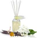 LOVSPA Reed Diffuser Set, Sparkling Grapefruit Scented Oil Diffuser with Sticks, Home Fragrance Accessories for Bathroom Shelf Decor, Aroma Diffusers for Home or Office Desk, USA Made by CozyNest Decor