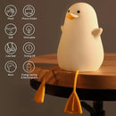 YuanDian Cute Duck Night Light, Gifts for Women Teen Girls Baby,Night Lights for Kids Bedroom Kawaii Room Decor, Cute Christmas Seagull Silicone Nightlights for Children Toddler. by CozyNest Decor