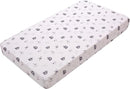 6 PCs Grey White Elephant Nursery Crib Bedding Set Quilt, Fitted Sheet, Skirt, Window Valance, Blanket, Diaper Organizer Baby Boy Elephant Theme Cot Bedding Set by TinyTreasures Baby Boutique