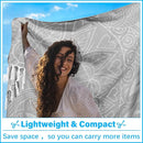 Oversized Turkish Beach Towel Blanket XXL Cotton Sandproof Towels Boho Woven Extra Large Big Sand Free Giant Throw Thick Blankets Huge Quilt XL Picnic Camping Necessities Cloud For Adult Gifts by TinyTreasures Baby Boutique