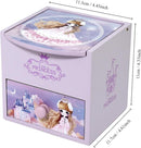Girl Jewelry Box purple Tabletop Storage Box Little girl birthday christmas Gift kids jewelry box Organizer by TinyTreasures Baby Boutique