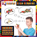 | STEM Learning Toys | Creative Construction Engineering | Fun Educational Building Blocks Toy Set for Boys and Girls Ages 5 6 7 8 9 10 Year Old + | Best Toy Gift for Kids | Activity Game by TinyTreasures Baby Boutique