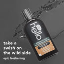Hello Activated Charcoal Extra Freshening Mouthwash, Natural Fresh Mint and Coconut Oil, Fluoride Free, Alcohol Free, Vegan, SLS Free and Gluten Free, 16 Fl Oz (Pack of 3) by CozyNest Decor