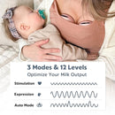 MomMed Wearable Breast Pump S21 - Leak-Proof Design, Hands-Free Double Portable Electric Breast Pump with 9 Levels - 24mm Shield by TinyTreasures Baby Boutique